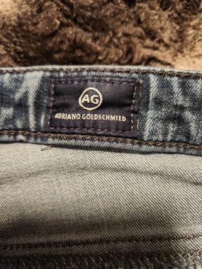 Ag Adriano Goldschmmied Women's Skinny Jeans in Light Blue Denim